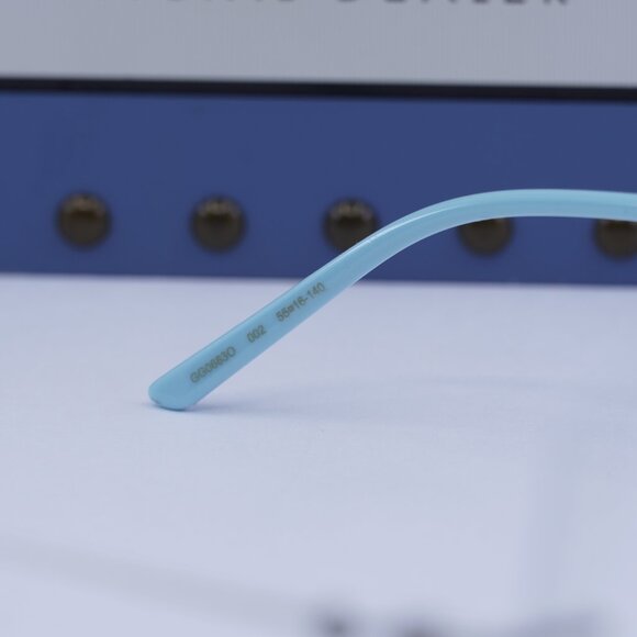 🕶️ New Gucci GG0683O 002 Eyeglasses - Silver Frame - Picture 6 of 10